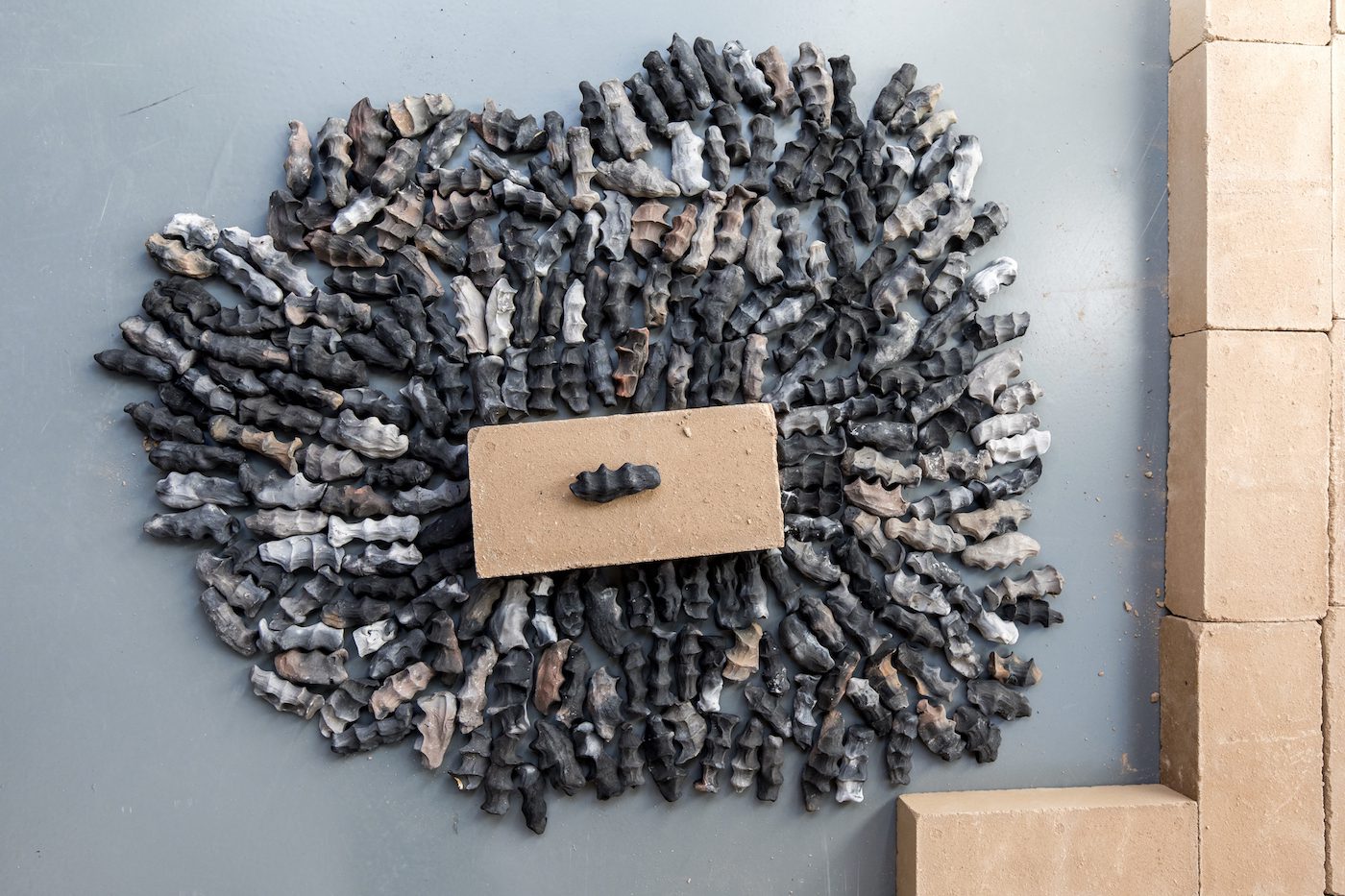 Dineo Seshee Bopape, Lerole footnotes (The struggle of memory against forgetting), 2017. Courtesy the artist and Sfeir-Semler Gallery, Hamburg/Beirut. Photo: Aad Hoogendoorn