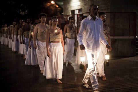 Ayrson Heráclito, Transmutação da Carne (Transmutation of the Meat), 2015. Performance, São Paulo. Photo: Christian Cravo
