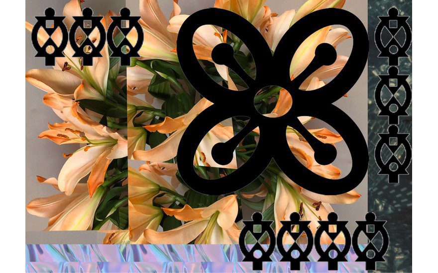 Healing Exercises for Limitless Potential (H.E.L.P) part 2, collage by Evan Ifekoya and Hannah Catherine Jones.