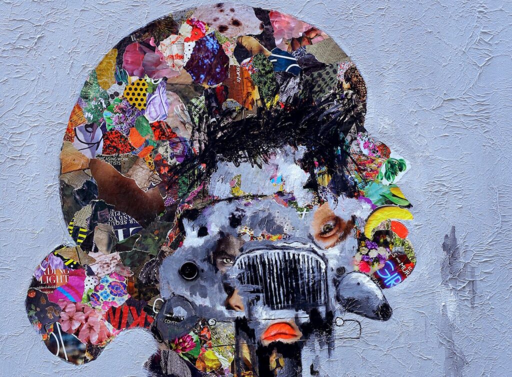 Sejiro Avoseh, My Immortal (detail), from Stay with me sereis, 2017. Courtesy of Rele Gallery.