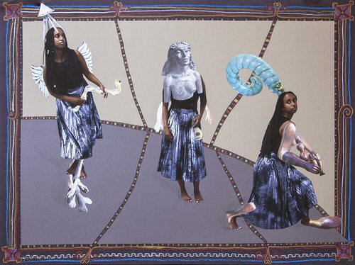 Art work by Helina Metaferia. Courtesy the artist and Hamiltonian Gallery