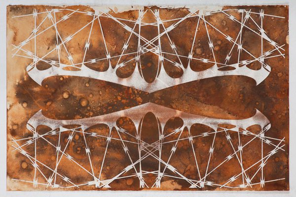 Kendell Geers, Age of Iron LXXXIII (Detail), 2012. Courtesy the artist and Mario Mauroner Contemporary Art Vienna
