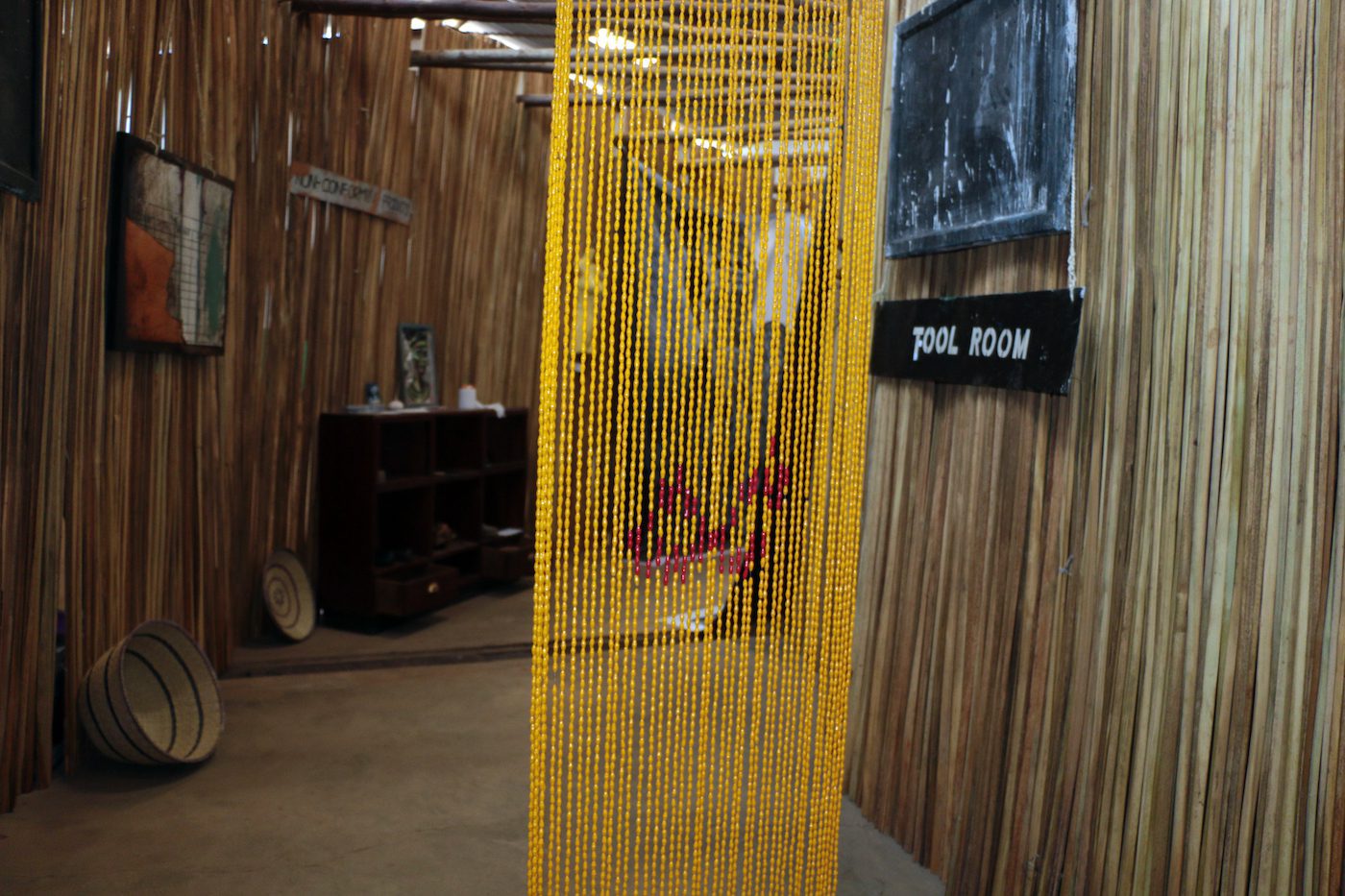 Inside The Library (Studio Bili Bidjocka). Courtesy Kampala Art Biennale.