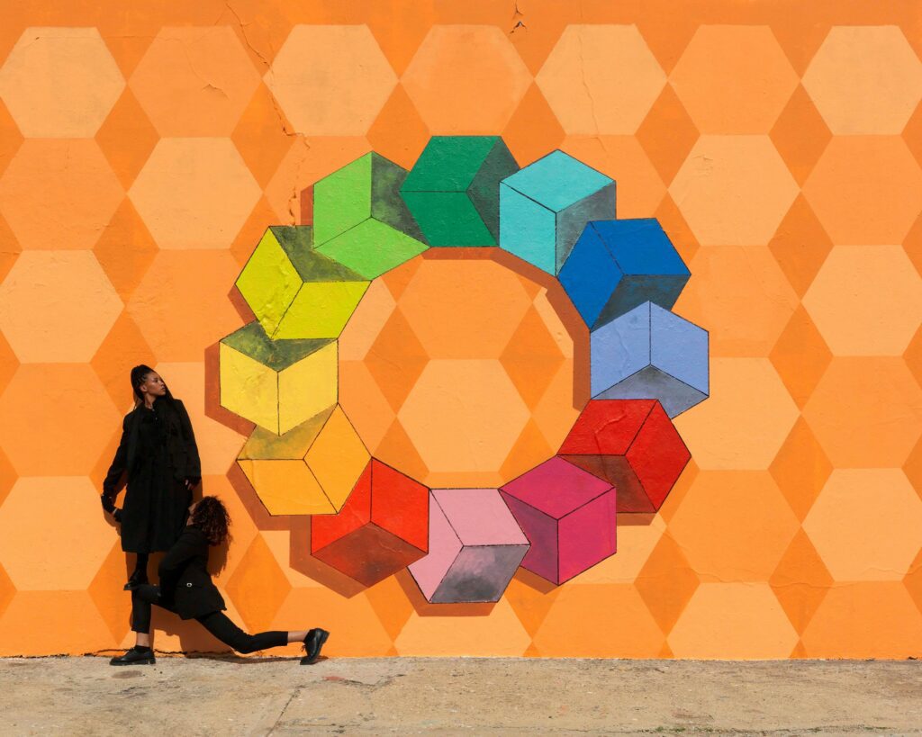 Robin Rhode, Nigerian Sands, 2018, C-Print, 12 parts. Courtesy the artist and kamel mennour, Paris/ London