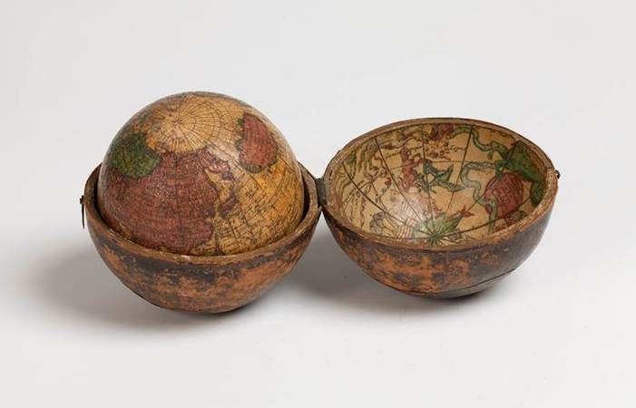Johann Gabriel Doppelmayr and Johann Georg Puschner, Globus Terrestris, 1736 | © Draiflessen Collection (Liberna), Mettingen U-K40