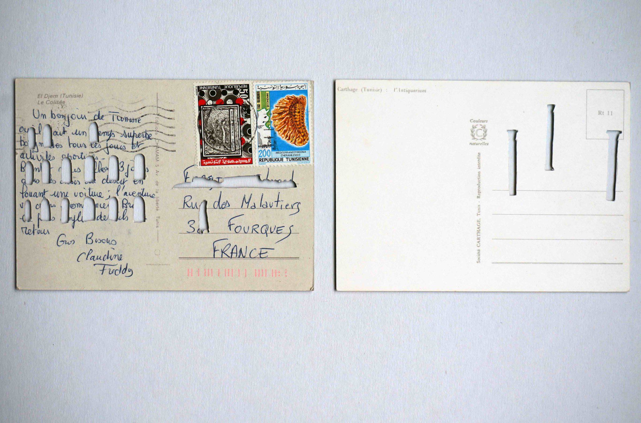 Farah Khelil, Point de vue, point d’Ècoute (clichÈs 2), 2017, Variable dimensions. Courtesy the artist and Officine dell’Immagine (via 1-54)