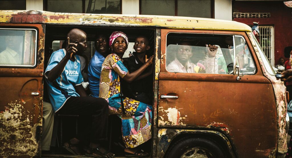 Azgard Itambo, from the photoseries “Moving Kinshasa,“ 2017. © GRASSI Museum für Völkerkunde zu Leipzig. Photo: Azgard Itambo.