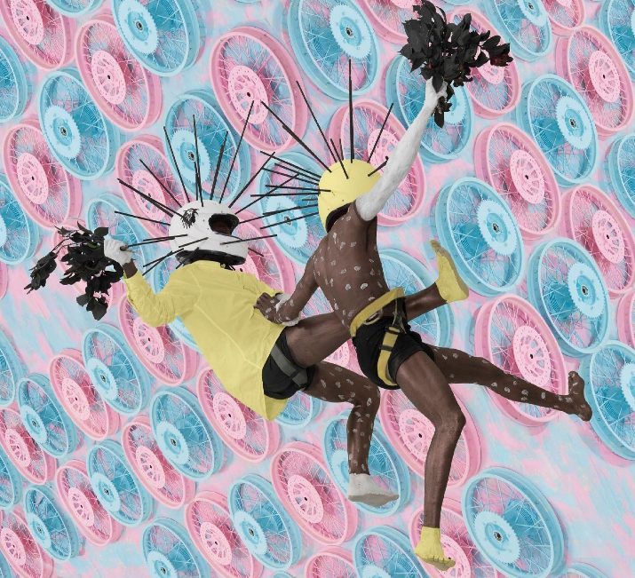 Jake Singer , Whirl and Scramble (detail),  Matter Gallery, Courtesy of  ICTAF