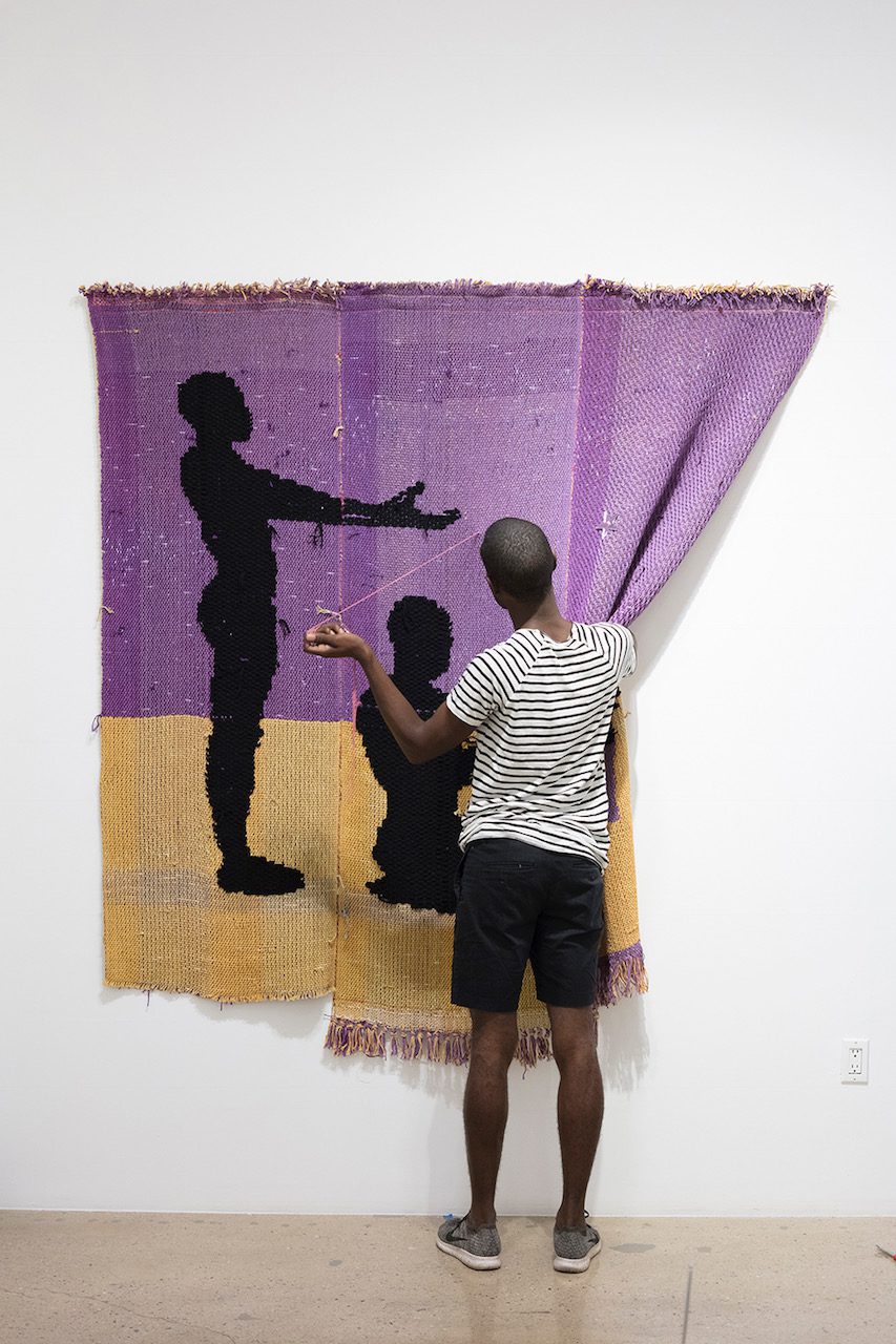 Diedrick Brackens stiches 