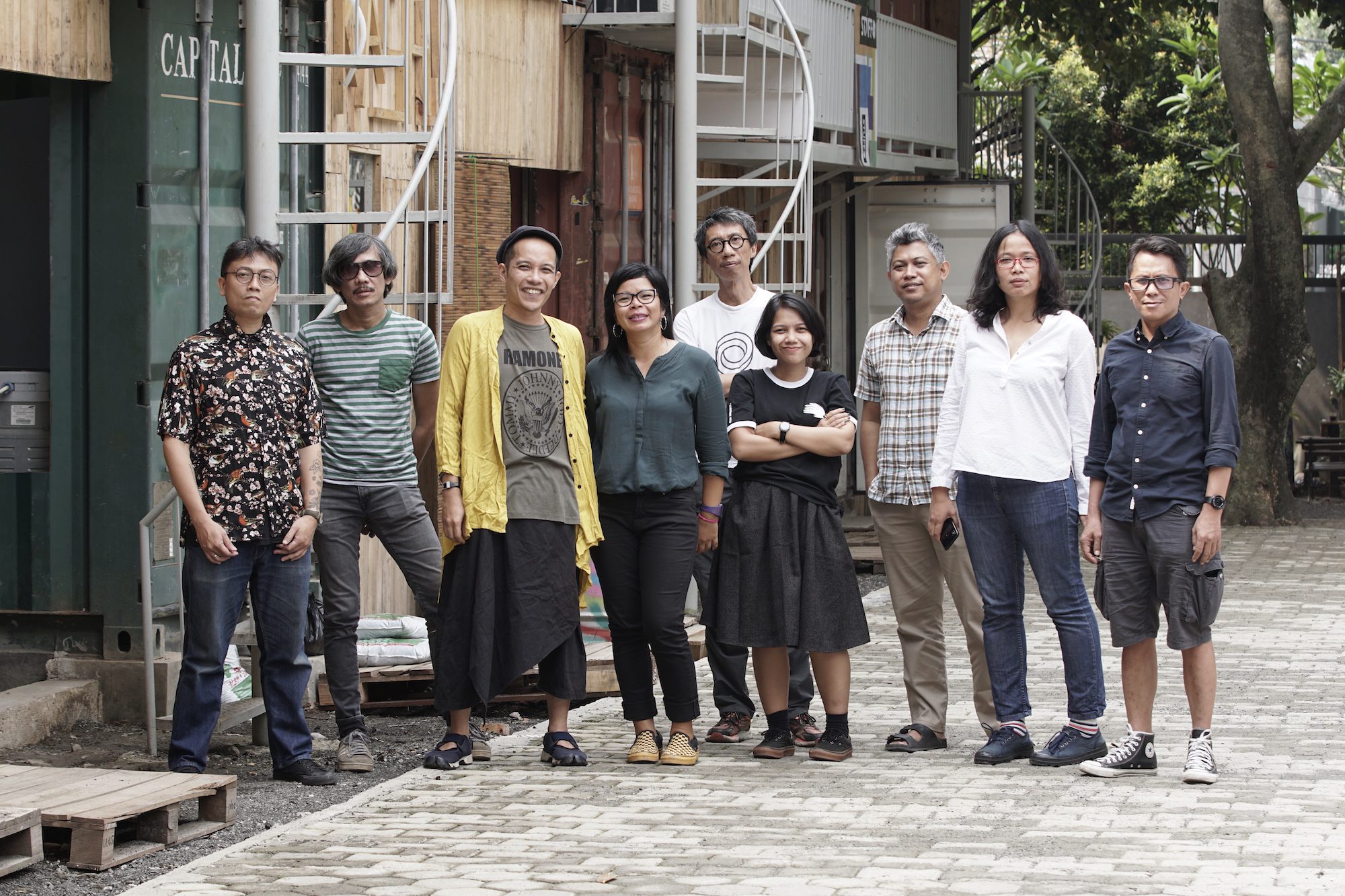 ruangrupa, 2019
Reza Afisina, Indra Ameng, Farid Rakun, Daniella Fitria Praptono, Iswanto Hartono, Ajeng Nurul Aini, Ade Darmawan, Julia Sarisetiati, Mirwan Andan
Photo: Gudskul / Jin Panji, Courtesy of documenta