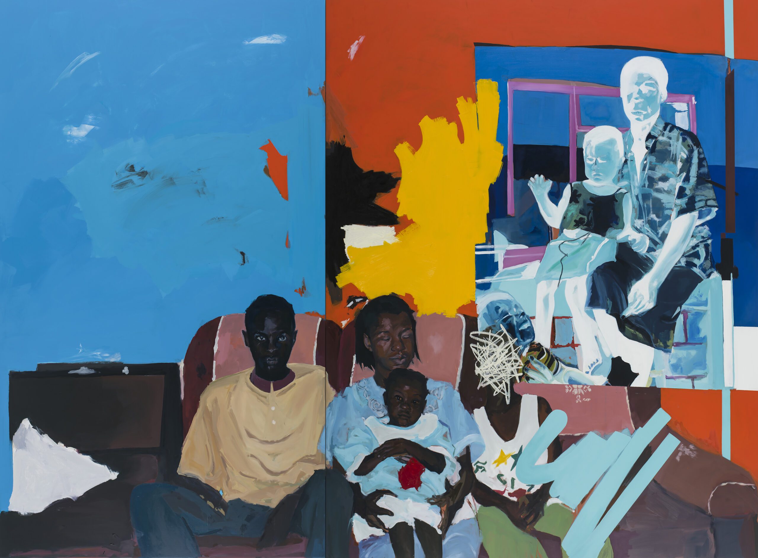Kudzanai-Violet Hwami 'Family Portrait', 2017. Courtesy of the National Gallery of Zimbabwe