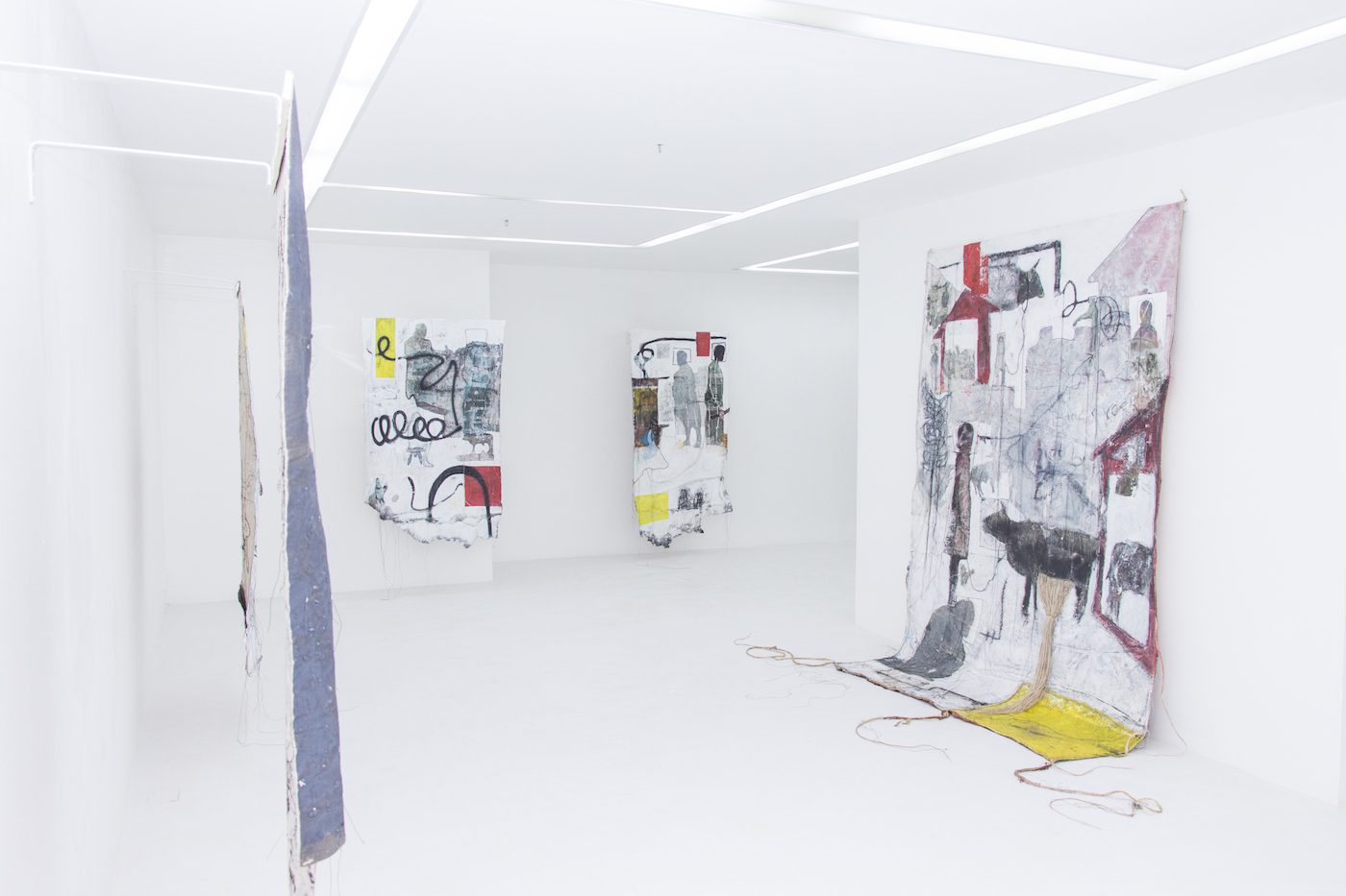 Kaloki Nyamai, Installation view of Mwaki Nginya Evinda Enge, 2019 at Circle Art Gallery, Nairobi. Courtesy the artist.