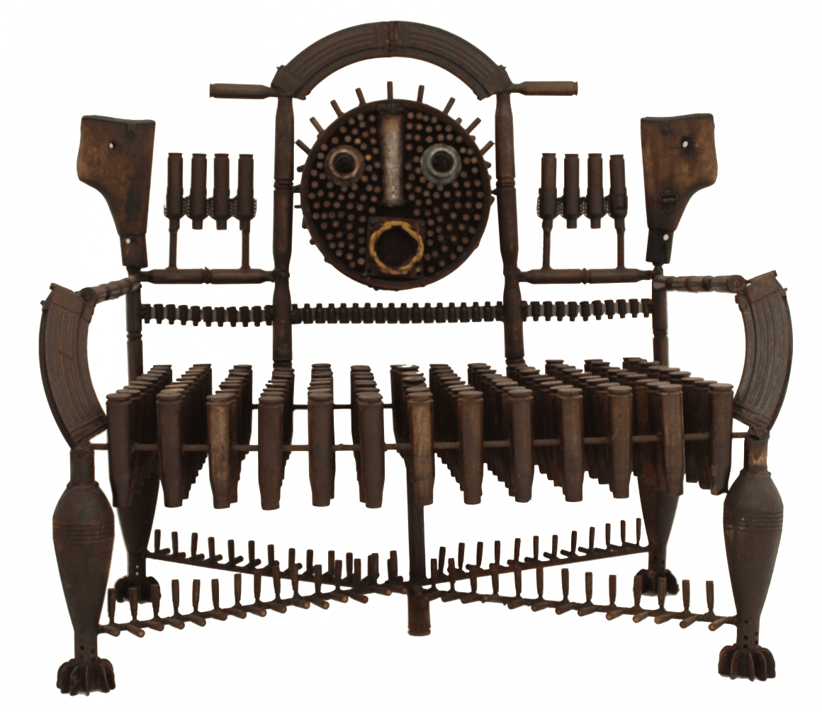 Gonçalo Mabunda, It’s Shining, 2017