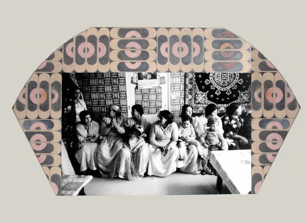 Nil Yalter
Algerian Marriage in France, 1982 (Detail). Courtesy Nil Yalter und Galerie Hubert Winter, Wien
© Nil Yalter
Photo: Galerie Hubert Winter, Wien