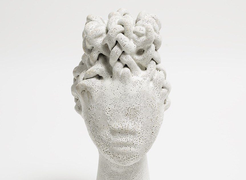 SIMONE LEIGH, “The Village Series #4,” 2018 (stoneware, 45.1 x 21 x 25.4). |© Simone Leigh, Courtesy the artist and Luhring Augustine, New York