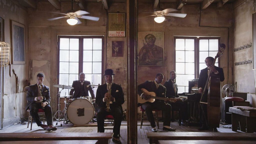 Film Still from Ballasts of Memory by John Akomfrah. Courtesy the artist.