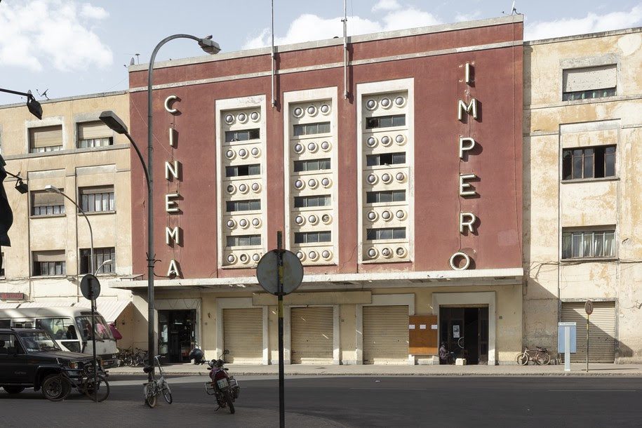 Decolonizing Architecture Advanced Course research visit, Asmara. Photo Credits Luca Capuano
