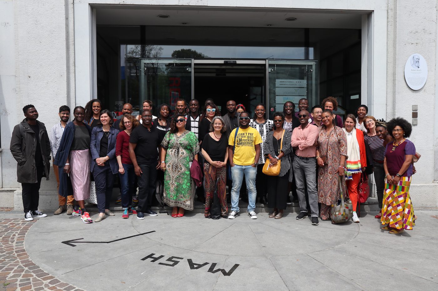 A group photo of some of the participants and curators. Photo: Enos Nyamor