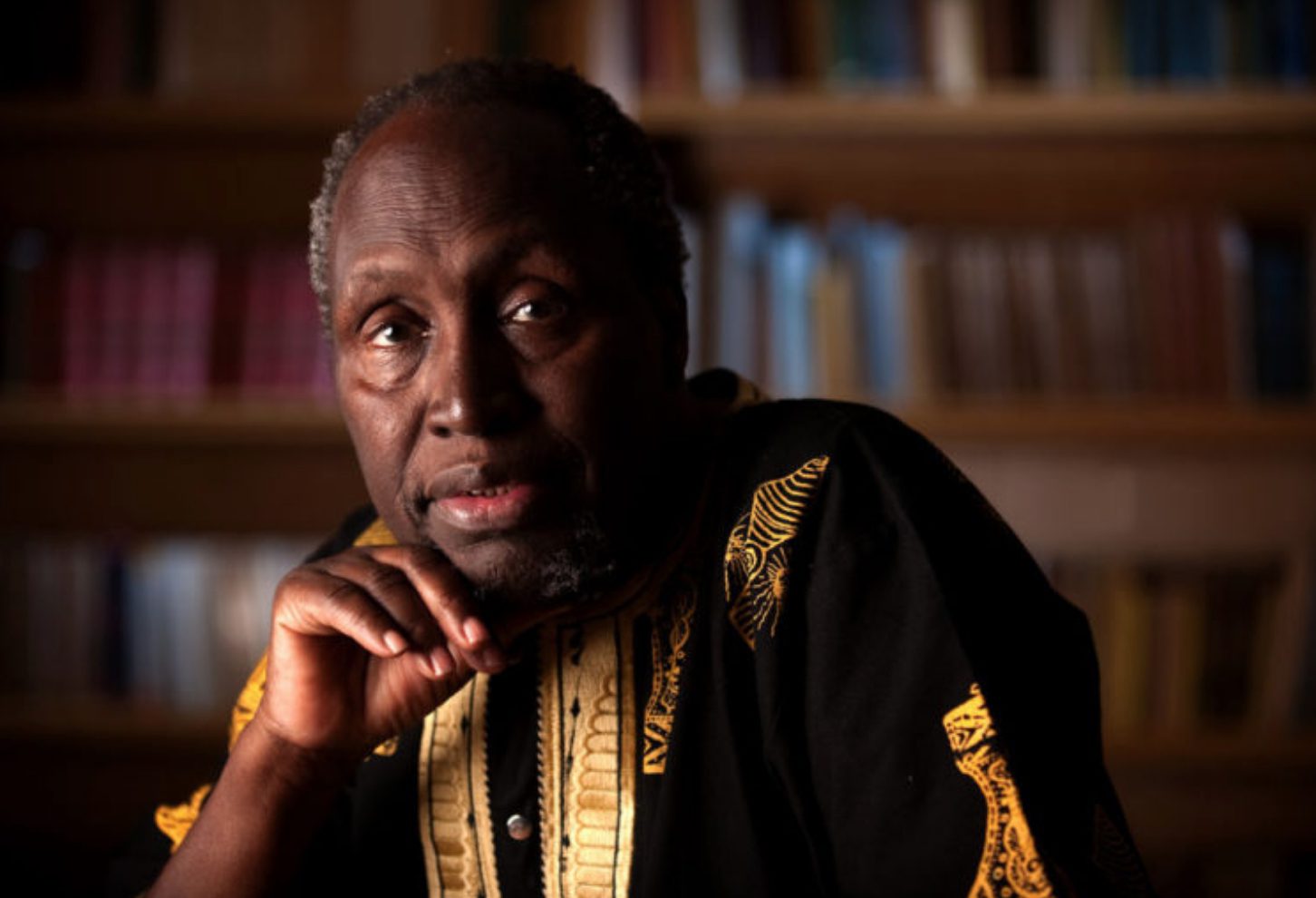 Ngugi wa Thiong’o, Distinguished Professor of English and comparative literature. Photo credits Daniel A. Anderson, University of California, Irvine, (UCI) .