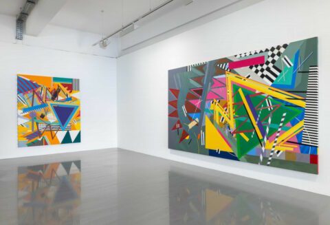  Installation View: Robert Reed: San Romano Series, Pilar Corrias, London. 12 April – 18 May 2019. Courtesy of the Robert Reed Estate and Pilar Corrias, London. Photo: Damian Griffiths.