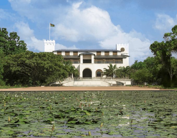 Palais de Lomé aerial view. Courtesy Palais de Lomé.