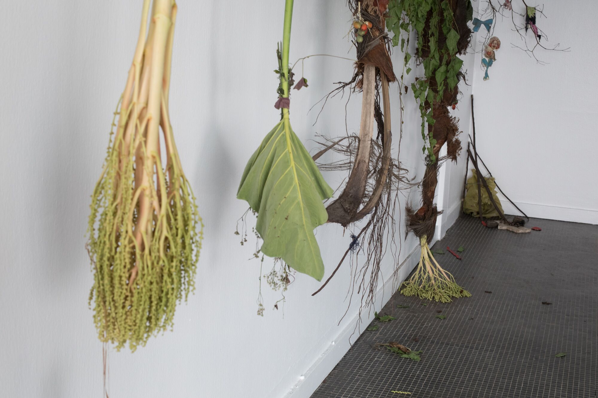 Rahima Gambo 'A Walk' - installation view at Treehouse. Courtesy of the artist 