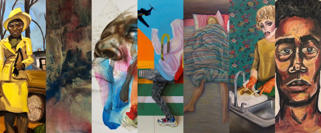 Details from 5 works from 'Breaching the Margins', uica