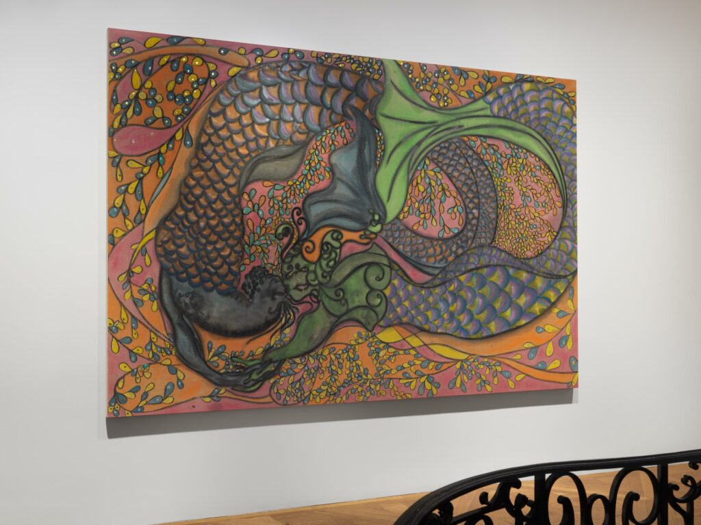 Installation view, Chris Ofili: 