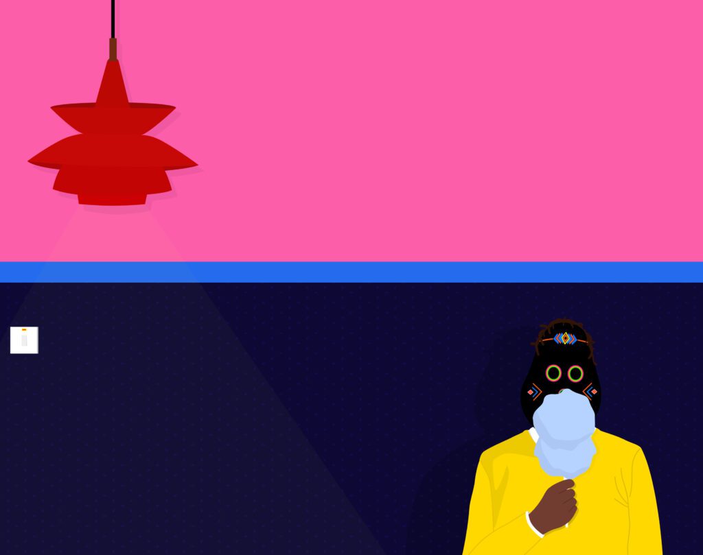 Dennis Osadebe 'Lunch Break' with courtsey of Jumee Kim Gallery