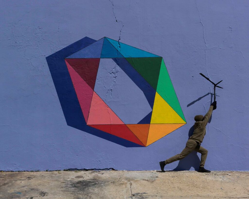 Robin Rhode, Paradise, 2016 © Courtesy of the artist