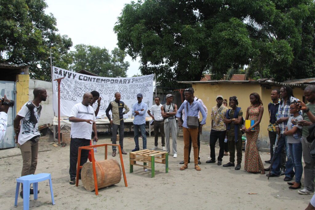 SINNING TRIANGLES, Kinshasa Workshop with Cheick Diallo ©SAVVY Contemporary