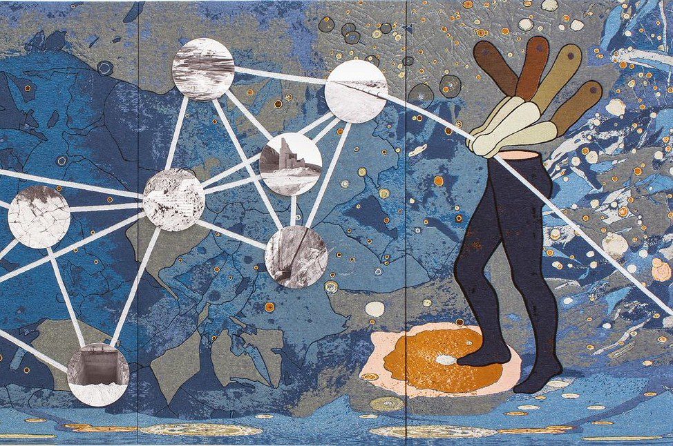 Otobong Nkanga, The Weight of Scars, 2015 (detail). Courtesy of the artist and Galerie In Situ – Fabienne Leclerc, Paris. © photo: M HKA.