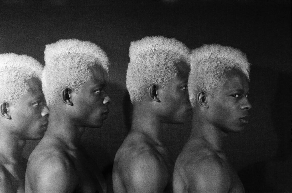 Rotimi Fani-Kayode, Four Twins, 1985. © Rotimi Fani-Kayode/ Autograph ABP. Courtesy of Autograph ABP.
