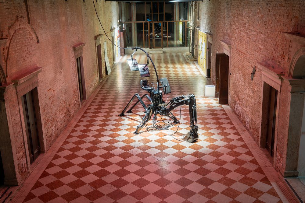 Sondra Perry, Eclogue for [in]HABITABILITY, 2017 – 2019 Installation view, Future Generation Art Prize, Venice, © Sondra Perry, Courtesy Sondra Perry, The Victor Pinchuk Foundation and Bridget Donahue, New York