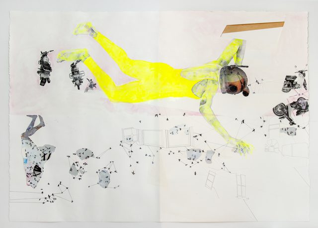  easy things/embodied (detail), 2019
ruby onyinyechi amanze
Ink, graphite, photo transfers, metallic enamel, 55h x 80w inches