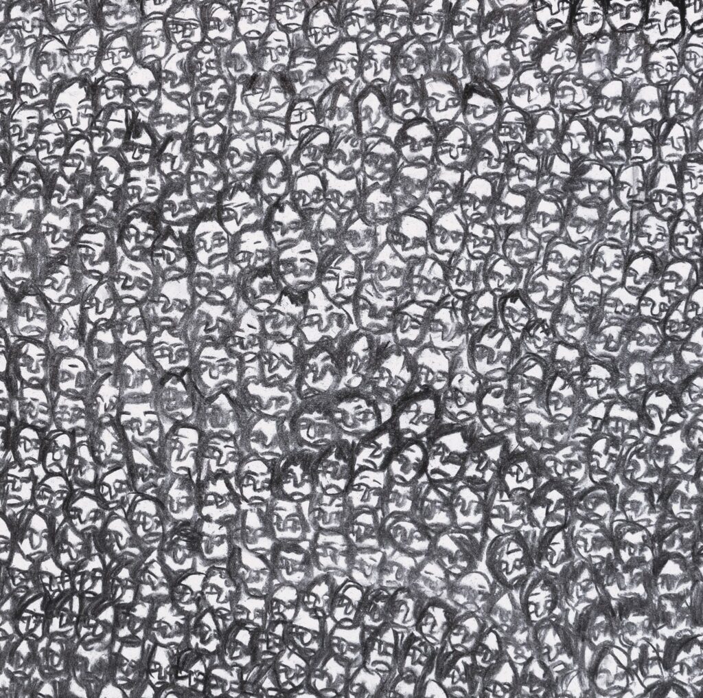 Nelly Guambe, Caras (Detail) 2019, Courtesy of the artist.