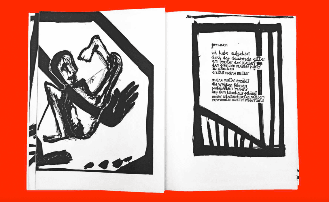 Graphics: Petra Schramm (Berlin, 1989). Photo: Benjamin Renter