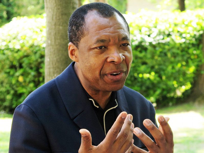 Okwui Enwezor, photo by Chika Okeke-Agulu.