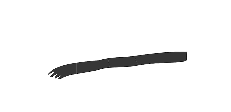 Jared Ginsburg, sketch for Broken arm (2019)