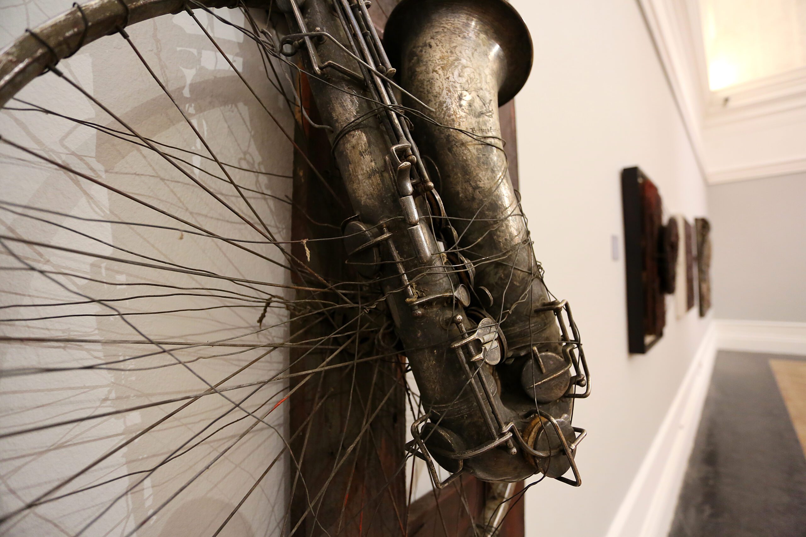 David Koloane, Installation View at Iziko South African National Gallery. 