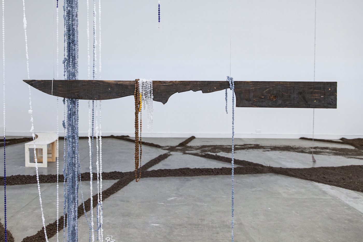 Exhibition I killed the butterfly in my ear, Minia Biabiany, 2020, MAGASIN des horizons. © Camille Olivieri