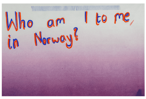 Installation View, Exhibition Bergen Assembly 2019. The creators of Oi! (Arsiema Z. Medhanie, Ayan Mohamed Moalim Abdulle, Cynthia Njoki Kangethe, Emma Wolukau-Wanambwa, Gift H. Solhaug, Hamisi Adam Moshi, Hinda Sheikh Ibrahim Farah, Malebona Maphutse, Mamadee King Kabba, Naomi Niyo Bazira, Omar Farah, Sheila Feruzi Kassim, Shelmith Mwenesi Øseth, Simnikiwe Buhlungu, Sufian Mulumba), Oi!, 2019. Risograph prints on paper, dimensions variable. 