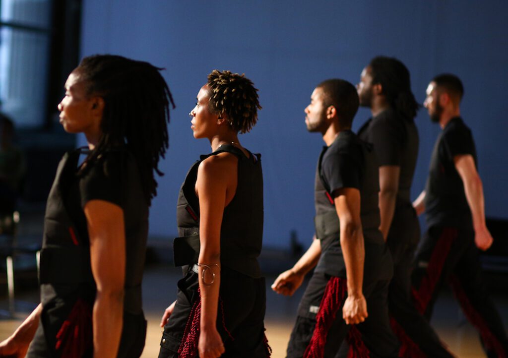 Flashpoint, Jefferson Pinder’s immersive video exhibition in collaboration with Aggregate Space Gallery at SFAI.
