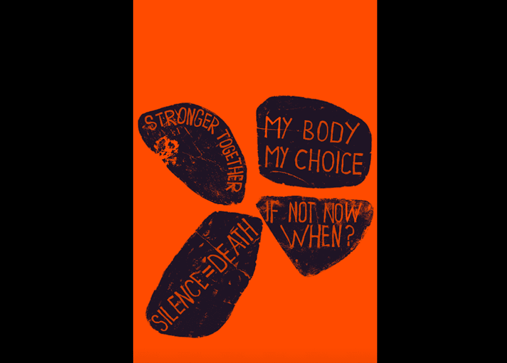 Barthélémy Toguo 
Urban Requiem, 2015-2019, Empreintes de tampons transférées sur papier adhésif Dim. variables / Variable dim. Courtesy Galerie Lelong & Co. et Bandjoun Station © Adagp, Paris, 2020 