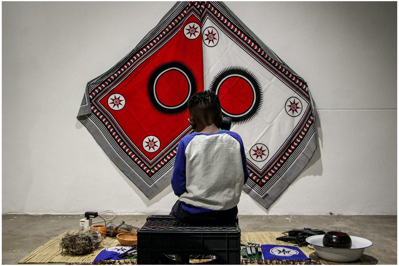 Joshua Chiundiza, Bones and Dual Tones, 2018. Photographer: Zivangai Matangi