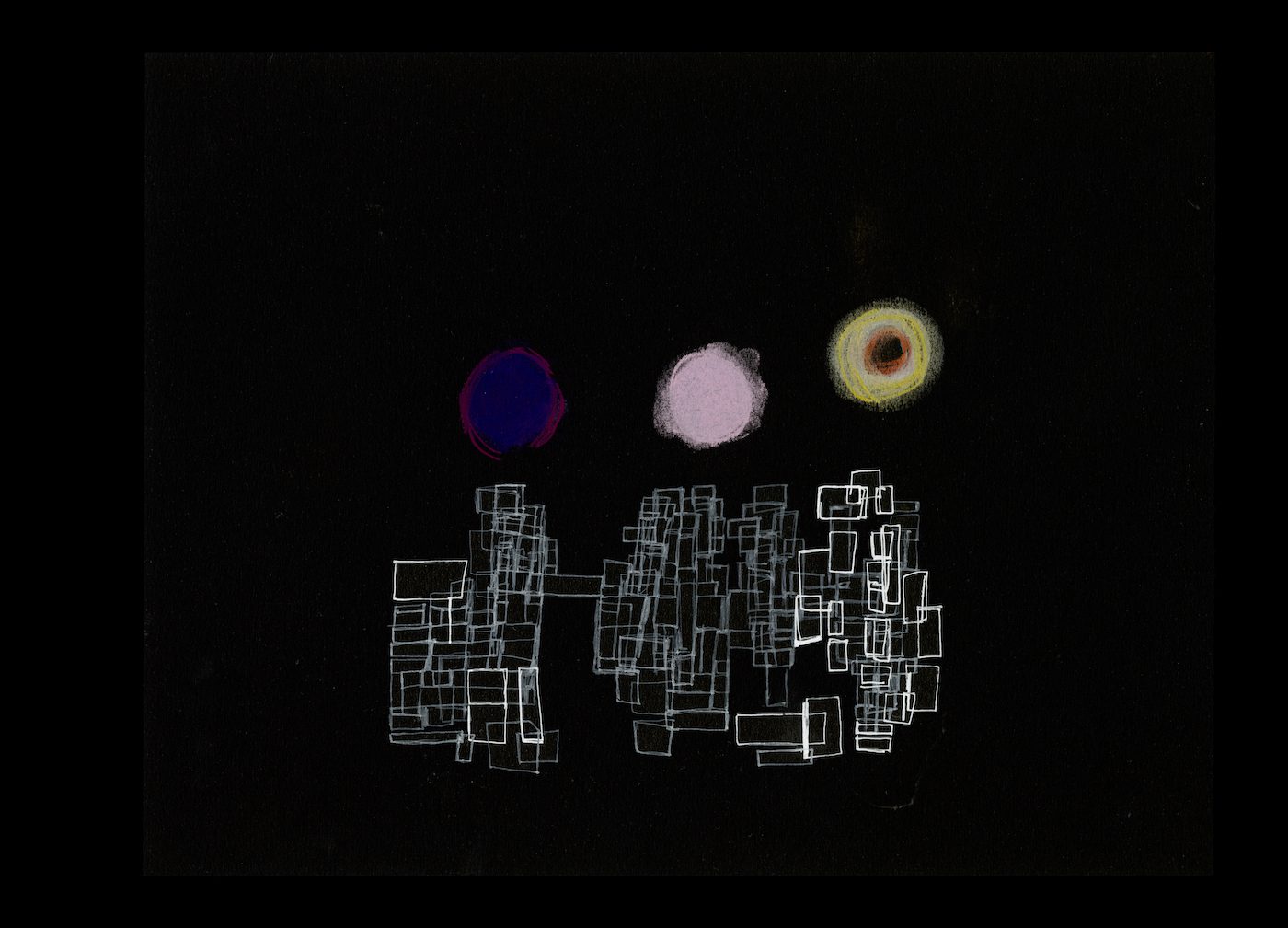 Renee Gladman, One Long Black Sentence, 2020. Courtesy and © Renee Gladman and Image Text Ithaca Press