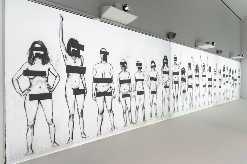 Phoebe Boswell, Mutumia, 2016 on view at the Goteborgs Konsthall, Sweden. Images by Hendrik Zeitler. Image courtesy of the artist and Göteborgs Konsthall 
