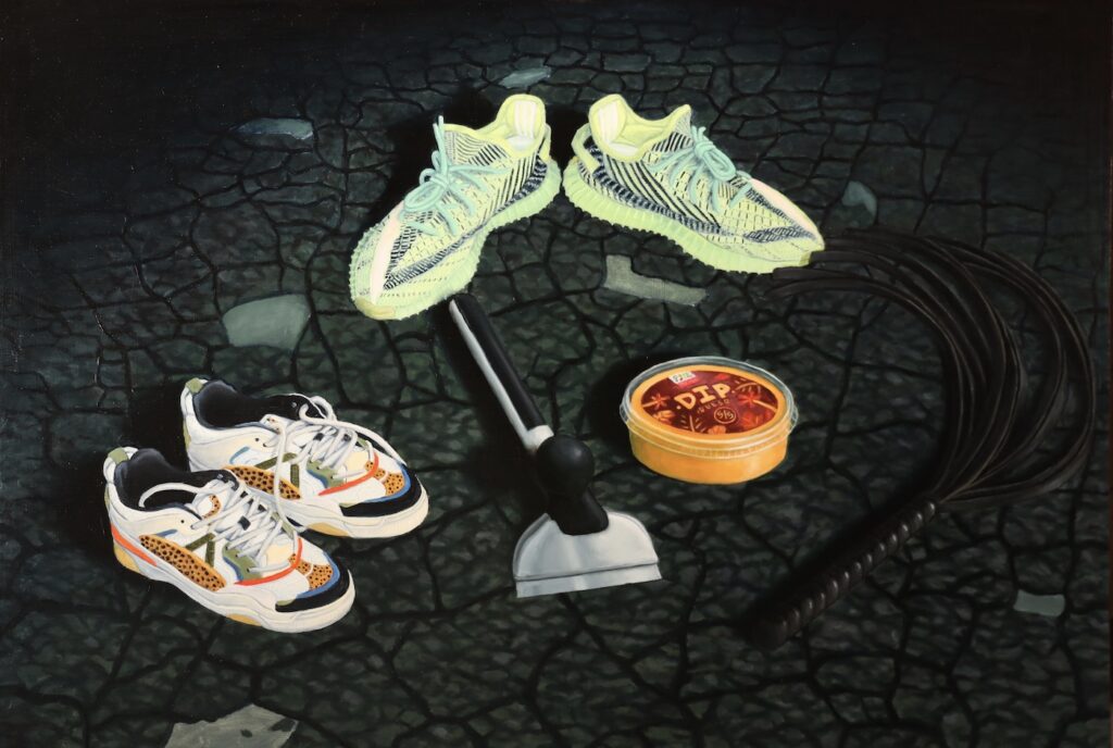 Troy Chew, Ghost Rider, 2020. Oil on Canvas24 x 36 inches. 