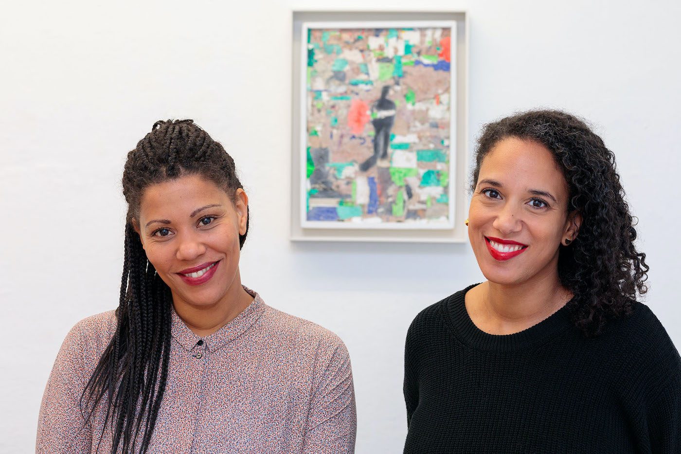 Julia Grosse and Yvette Mutumba. Photo: Benjamin Renter