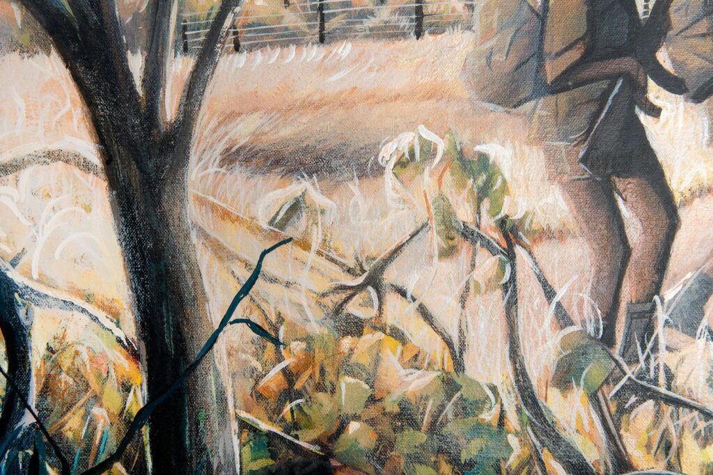 Petrus 'Jero' Amuthenu, We Remember (Detail). Courtesy of StArt Art Gallery. 